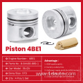 Auto Parts Engine Piston 4BE1 8-94438-989-1 For ISUZU